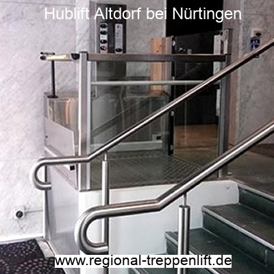 Hublift  Altdorf bei Nrtingen